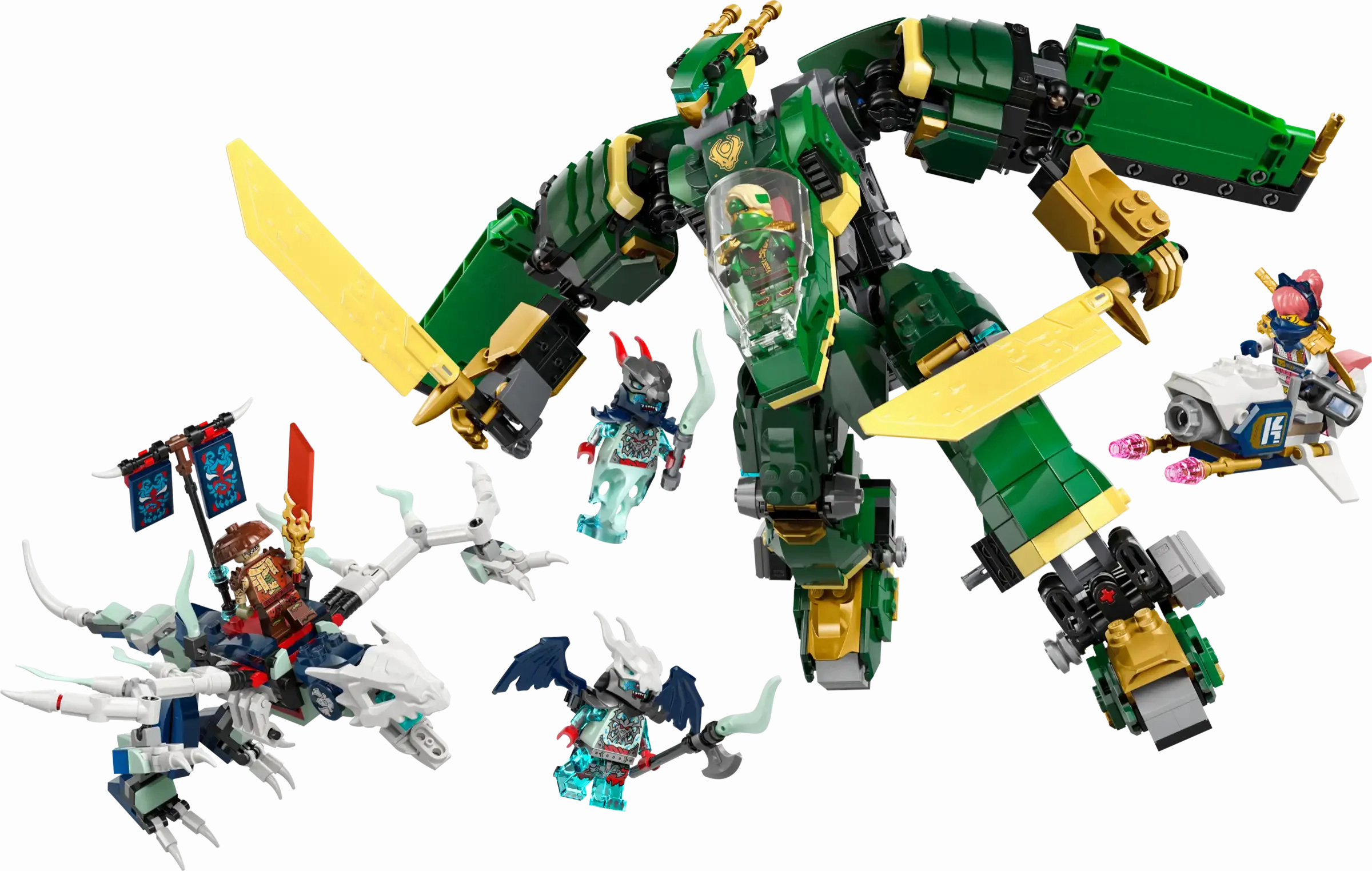 LEGO NINJAGO 71845 Lloyds Jet Mech