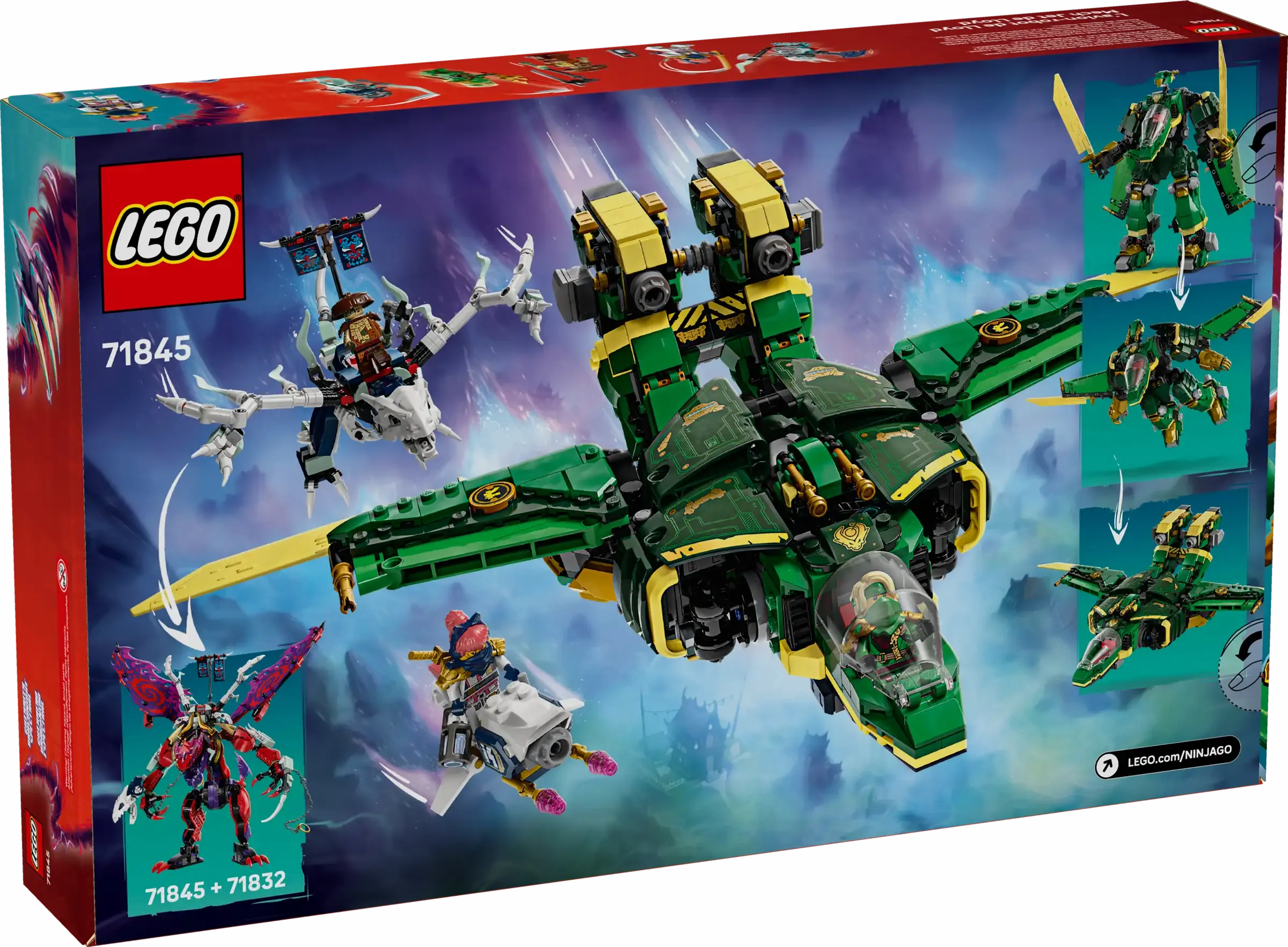 LEGO NINJAGO 71845 Lloyds Jet Mech