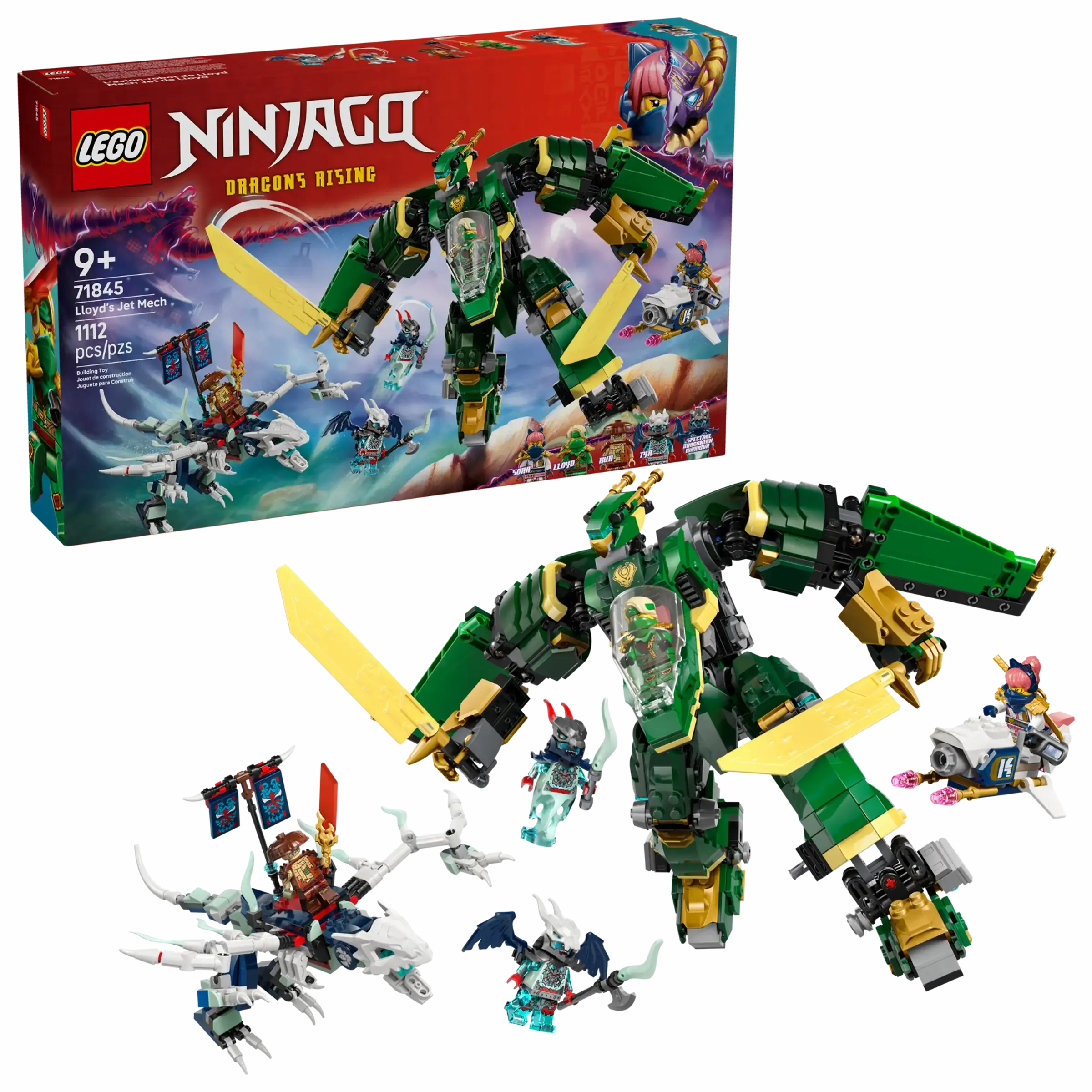 LEGO NINJAGO 71845 Lloyds Jet Mech