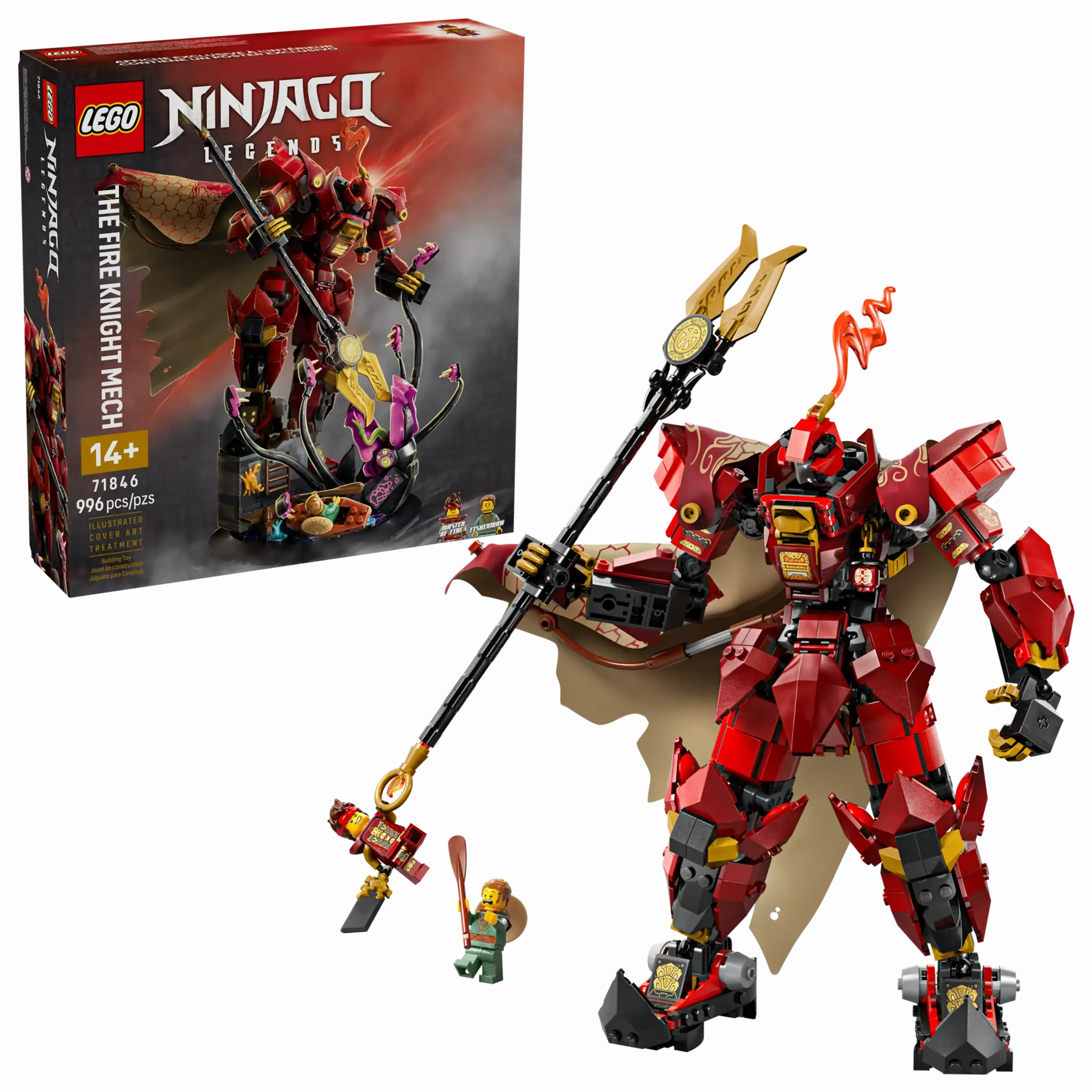 LEGO NINJAGO 71846 The Fire Knight Mech