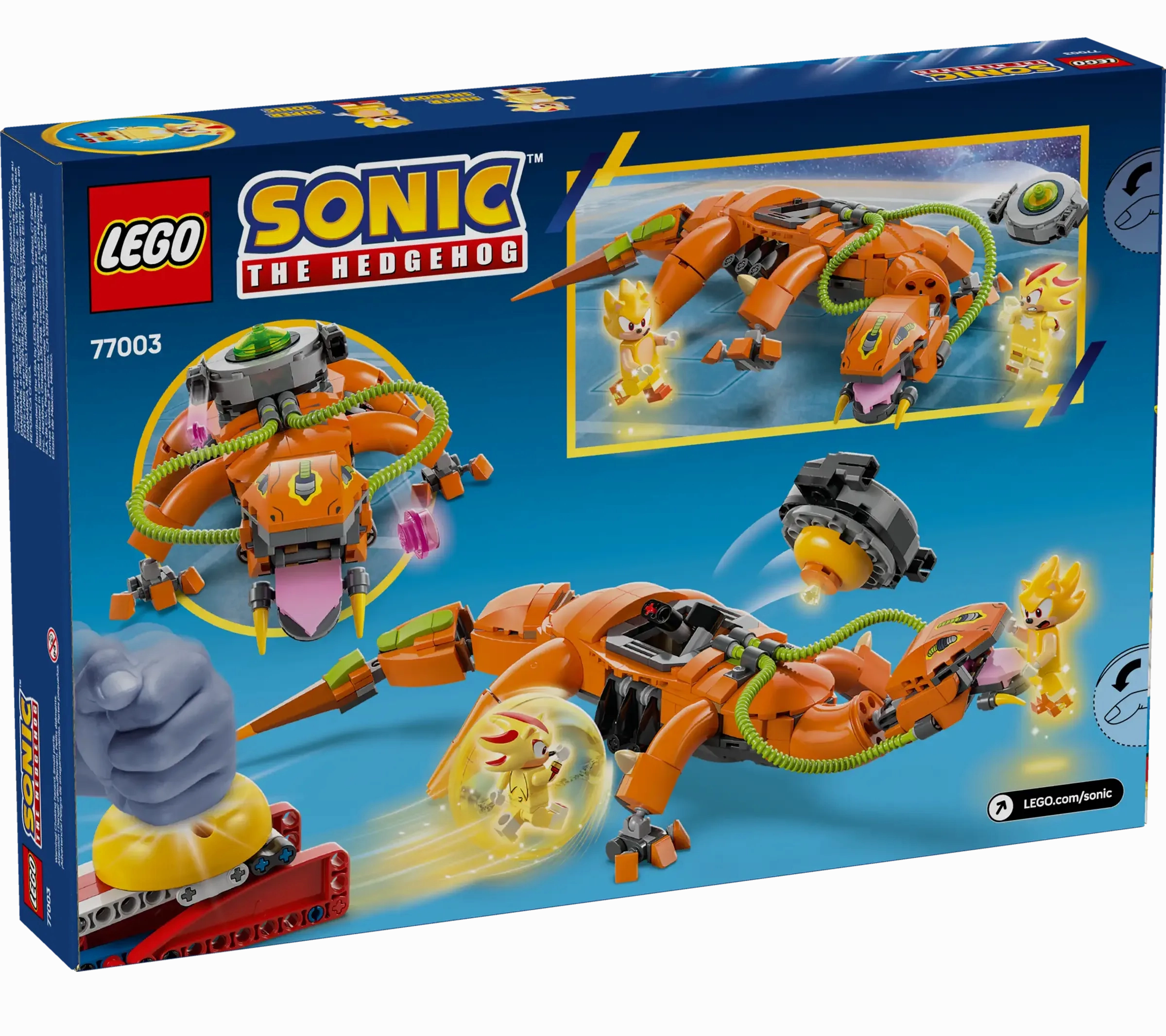 LEGO SONIC 77003 Super Shadow vs Biolizard