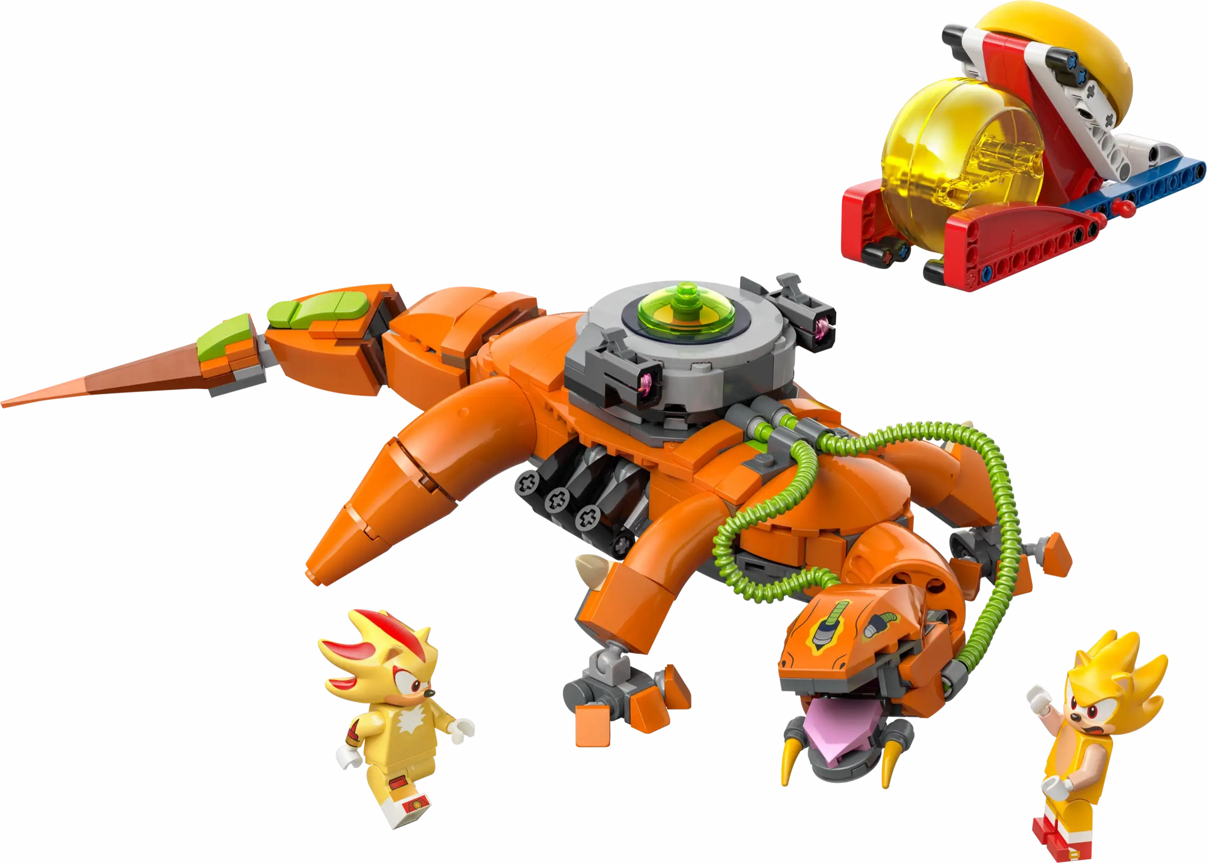 LEGO SONIC 77003 Super Shadow vs Biolizard