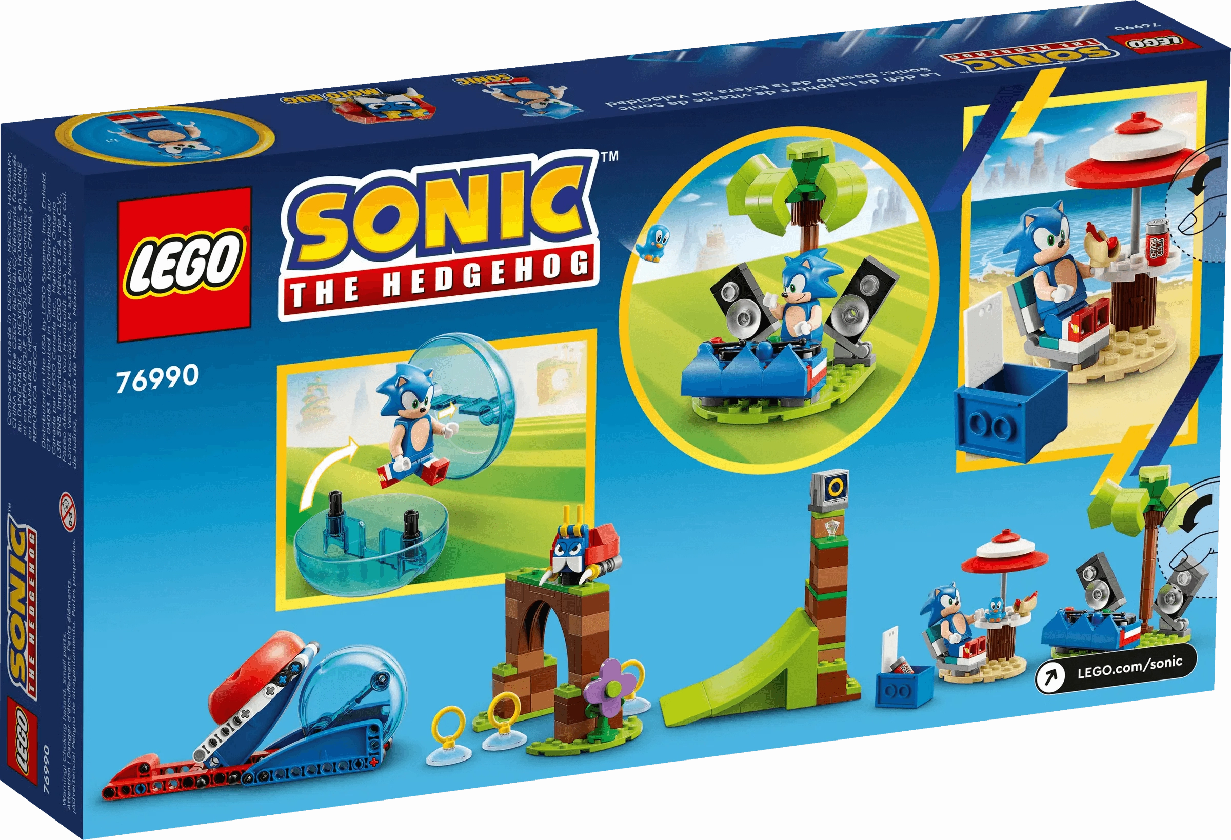 LEGO SONIC THE HEDGEHOG 76990 Sonic's Speed Sphere Challenge