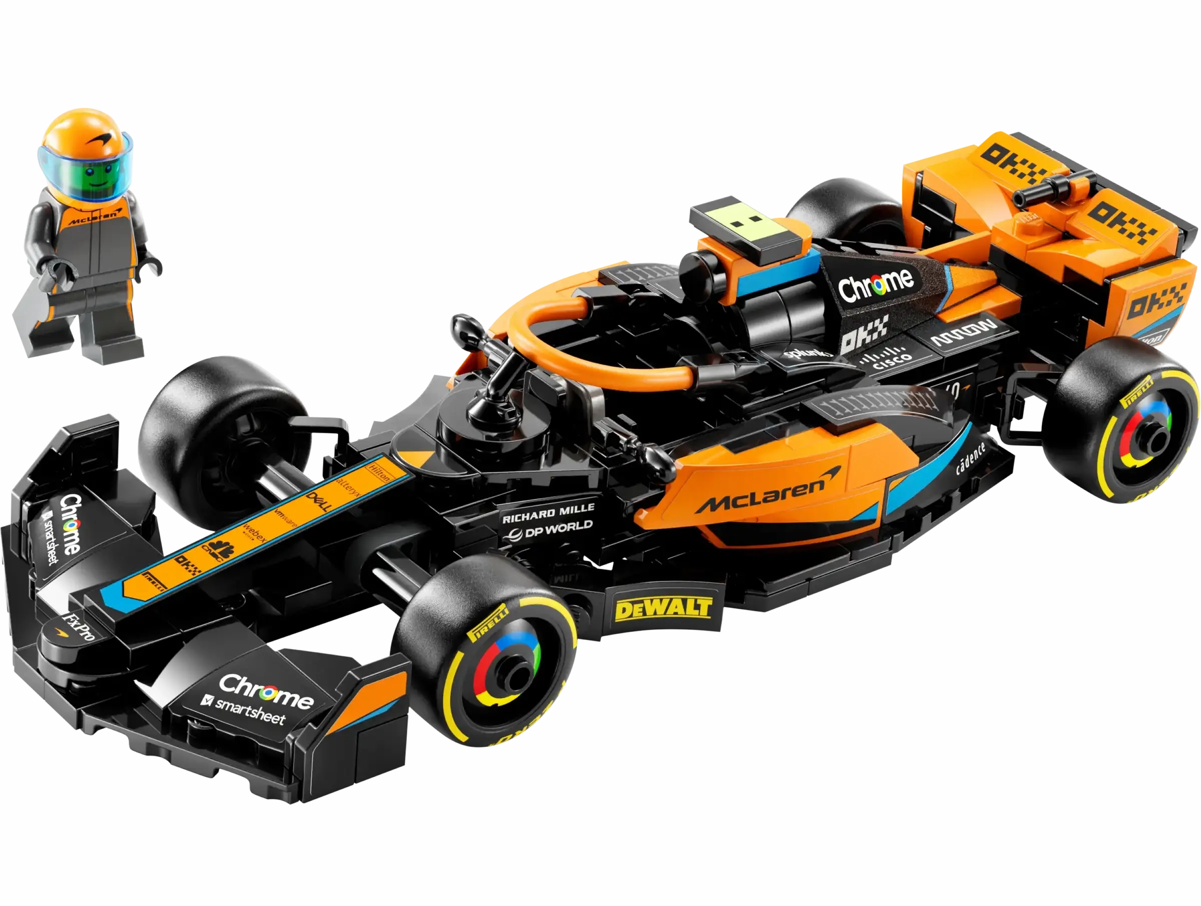LEGO SPEED CHAMPIONS 76919 2023 McLaren Formula 1 Race Car