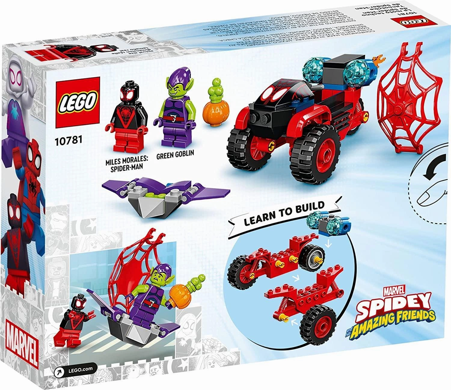 LEGO SPIDER-MAN 10781 - Miles Morales: Spider-Mans Techno Trike