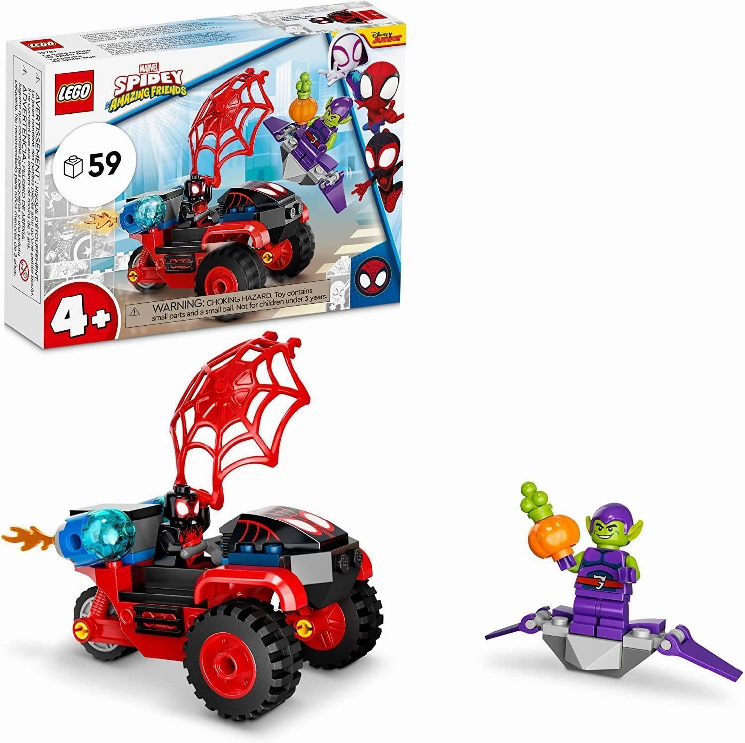 LEGO SPIDER-MAN 10781 - Miles Morales: Spider-Mans Techno Trike