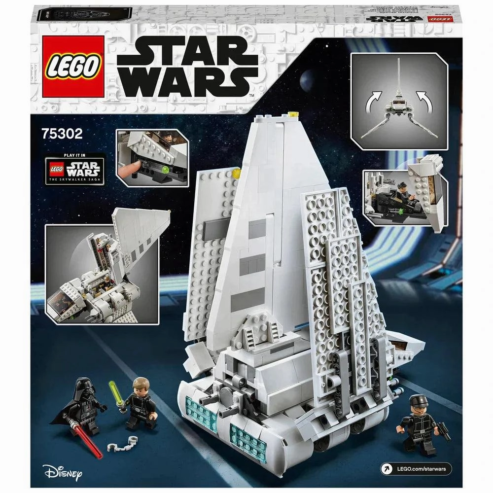 LEGO STAR WARS 75302 Star Wars Imperial Shuttle Building Set