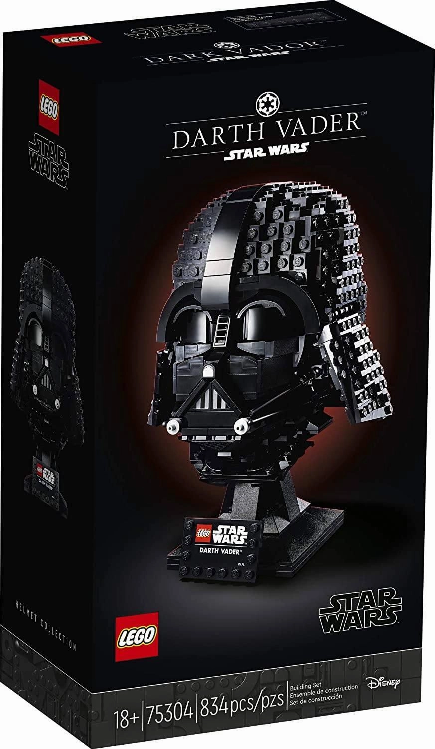 LEGO STAR WARS 75304 Star Wars Darth Vader Helmet Set for Adults
