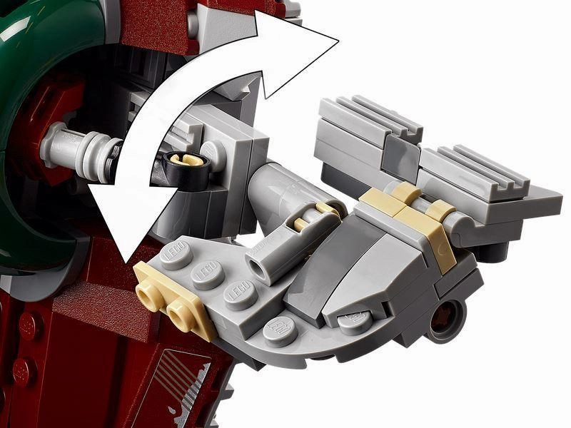 LEGO STAR WARS 75312 Star Wars Boba Fetts Starship