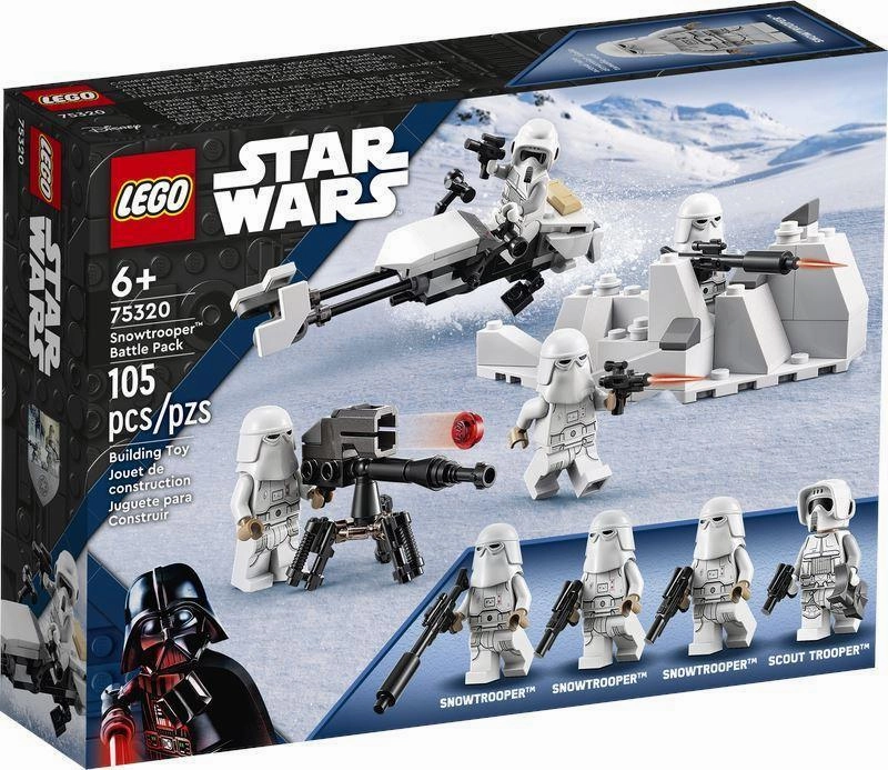 LEGO STAR WARS 75320 Star Wars Snowtrooper Battle Pack