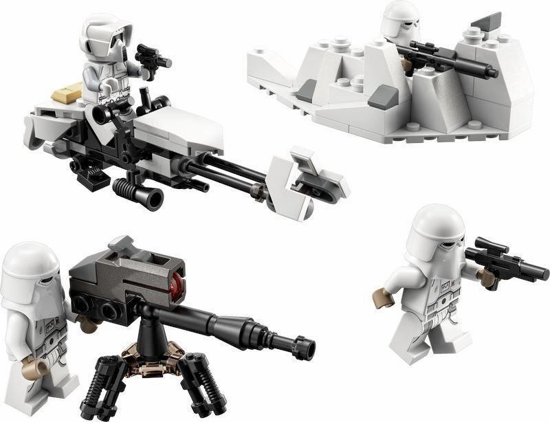 LEGO STAR WARS 75320 Star Wars Snowtrooper Battle Pack