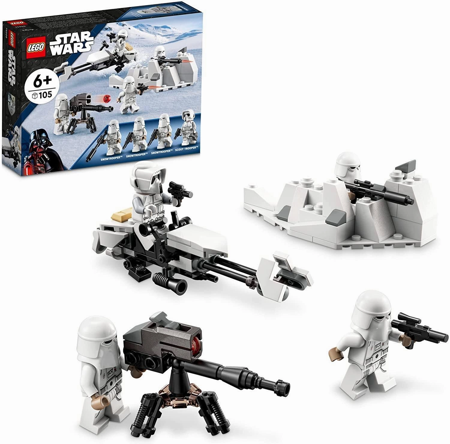LEGO STAR WARS 75320 Star Wars Snowtrooper Battle Pack