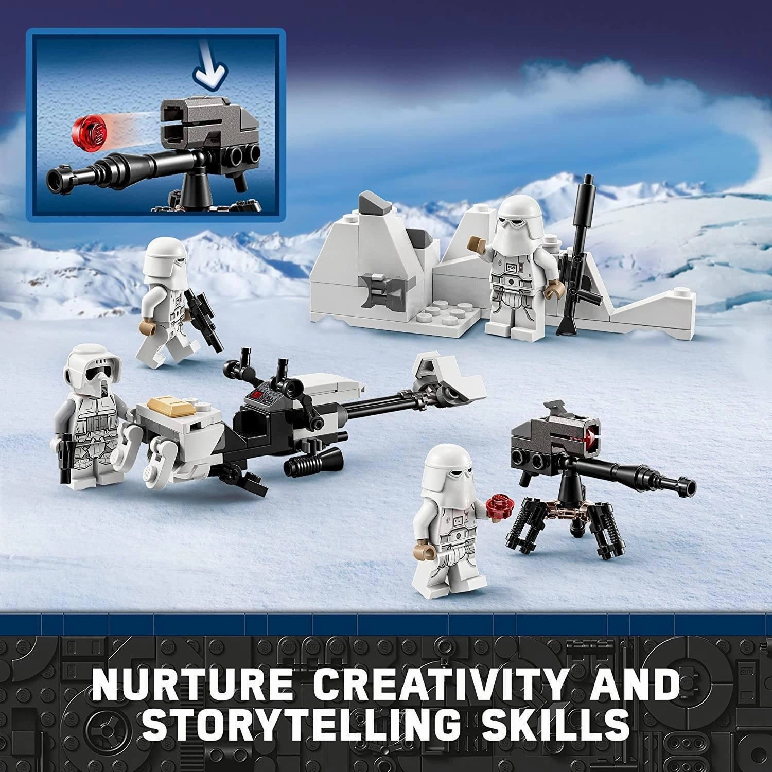 LEGO STAR WARS 75320 Star Wars Snowtrooper Battle Pack