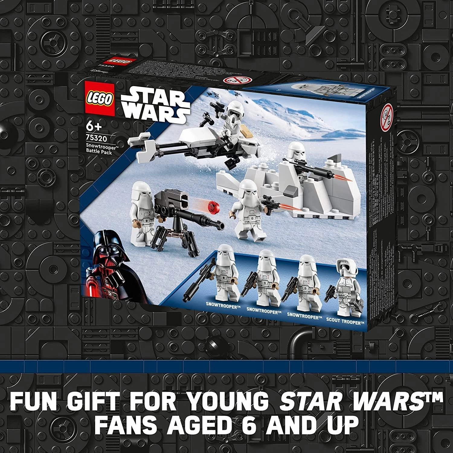 LEGO STAR WARS 75320 Star Wars Snowtrooper Battle Pack