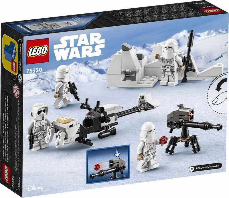 LEGO STAR WARS 75320 Star Wars Snowtrooper Battle Pack