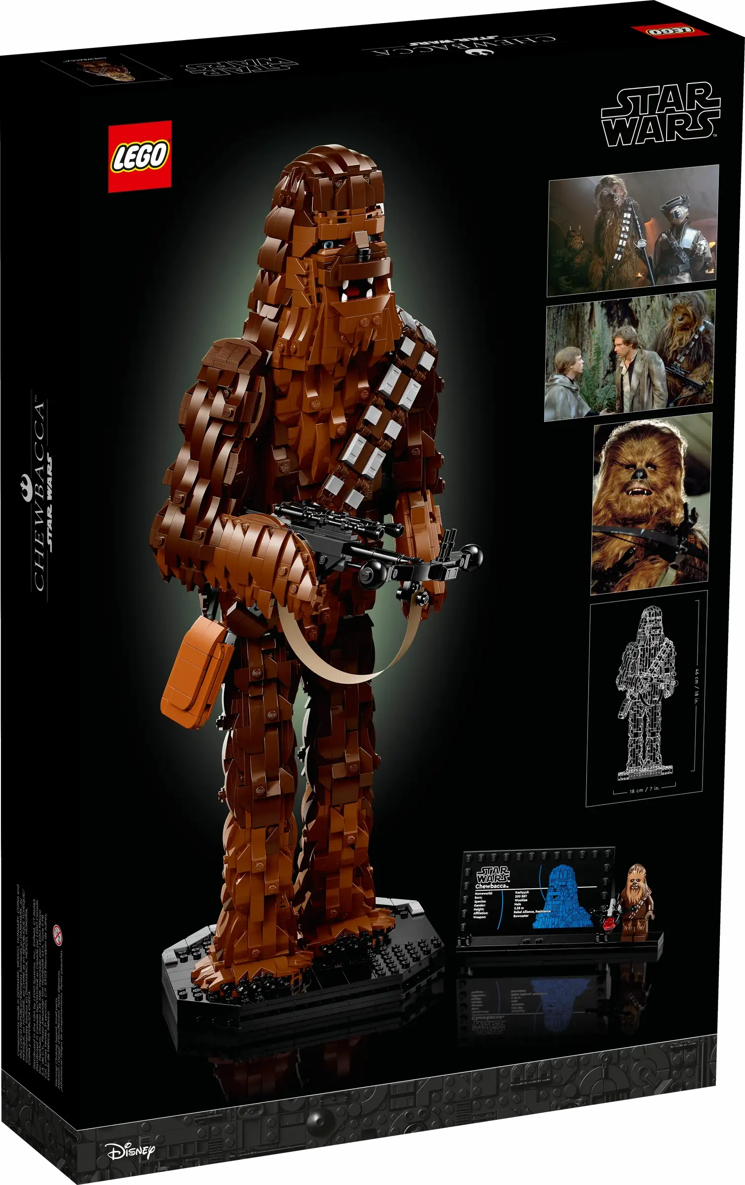 LEGO STAR WARS 75371 Chewbacca Set for Adults
