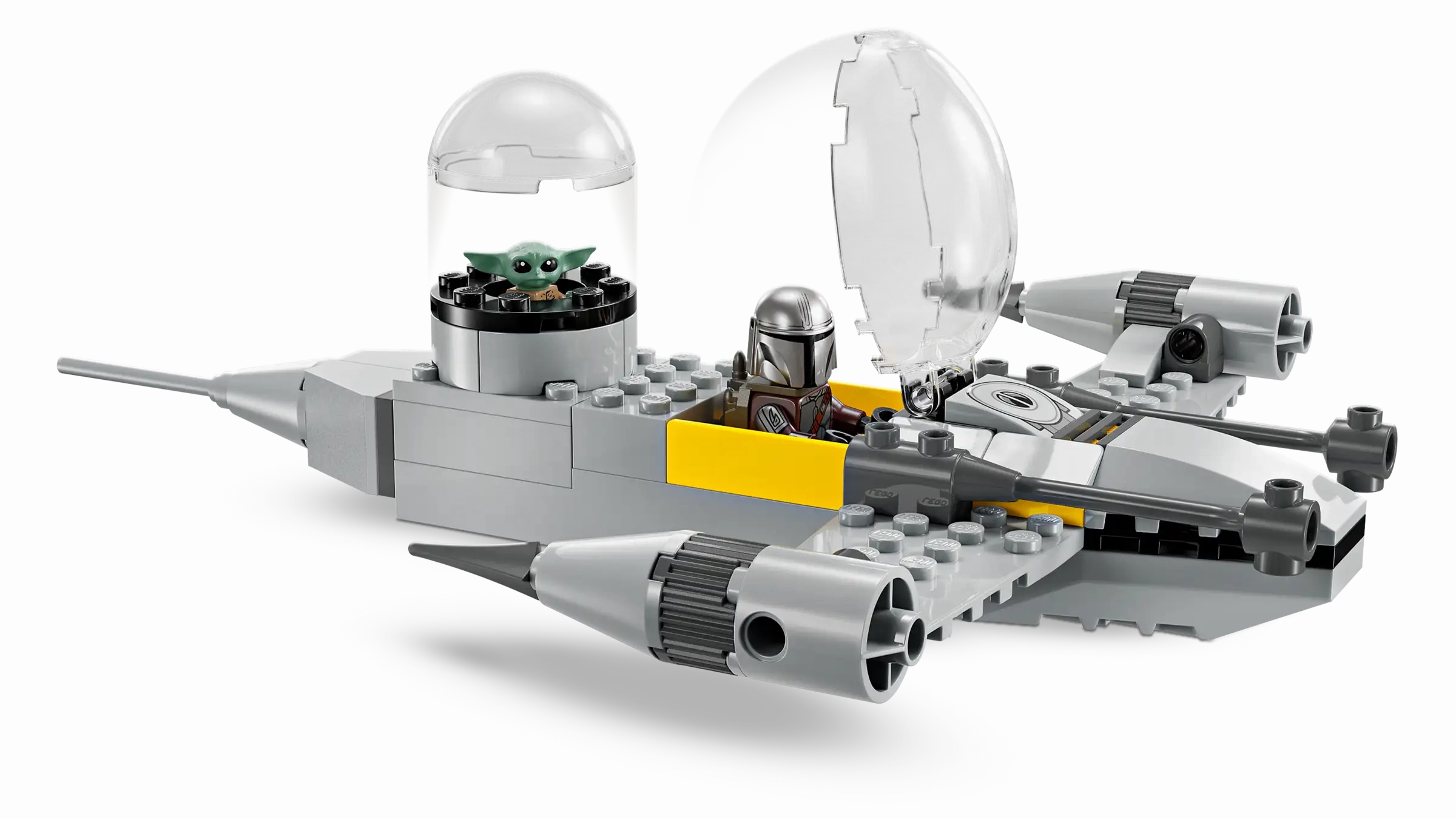 LEGO STAR WARS 75410 Mando and Grogu's N-1 Starfighter