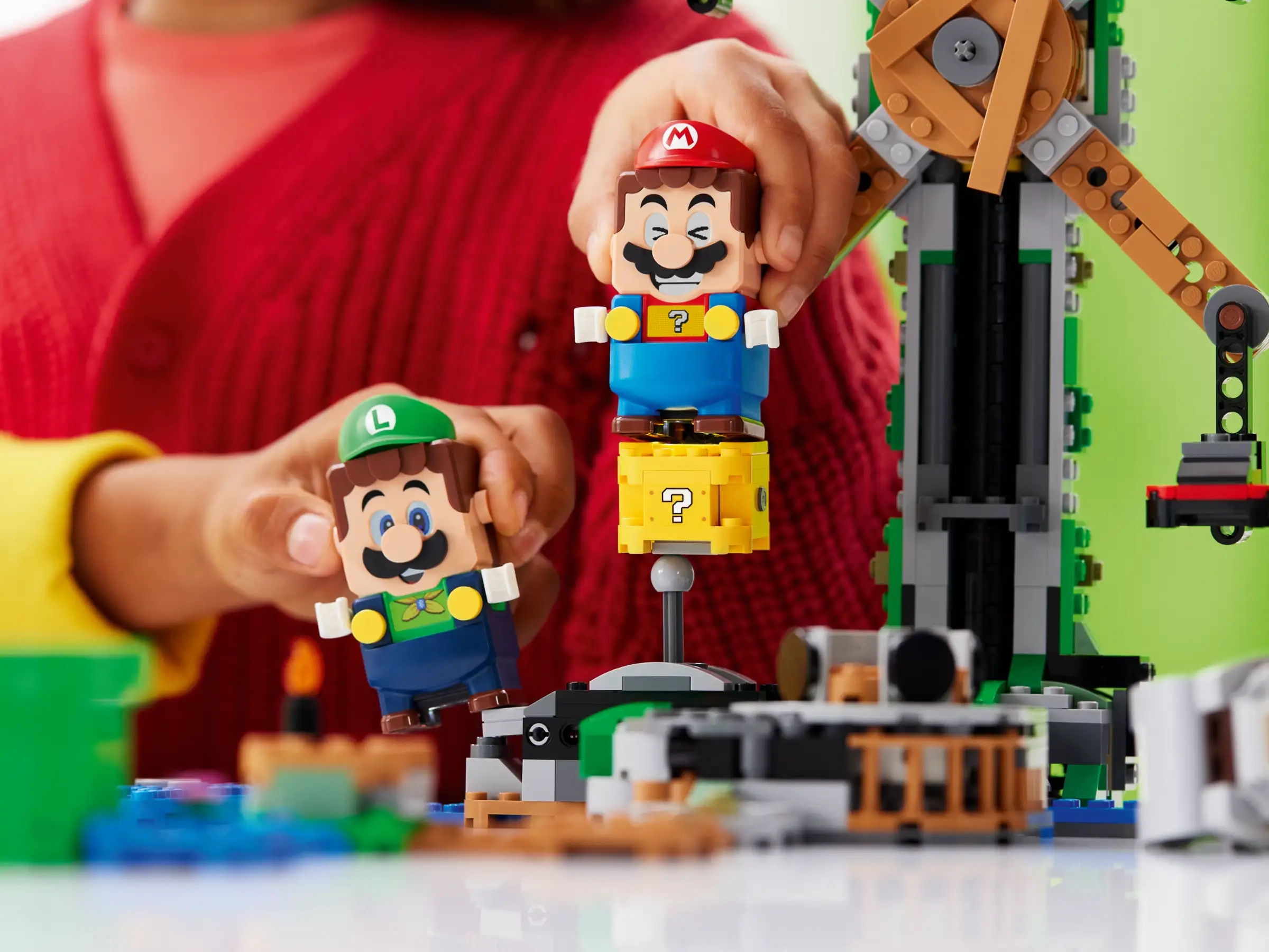LEGO SUPER MARIO 71390 Reznor Knockdown Expansion Set