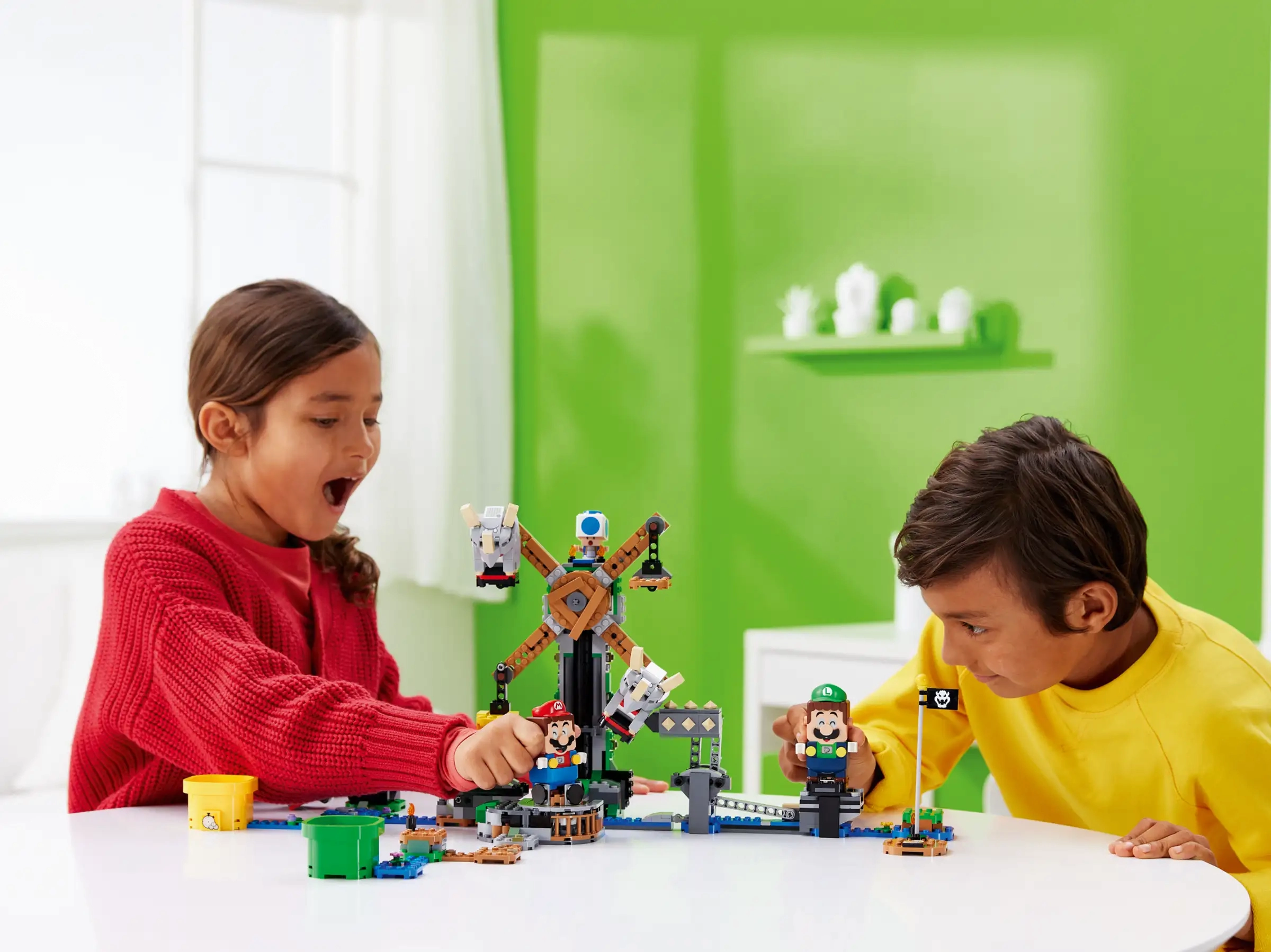 LEGO SUPER MARIO 71390 Reznor Knockdown Expansion Set