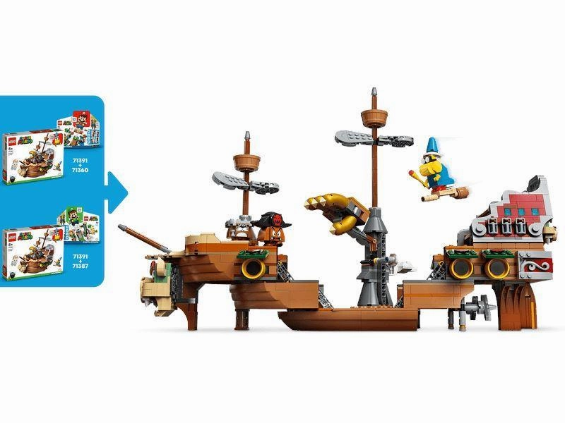 LEGO SUPER MARIO 71391 Bowsers Airship Expansion Set