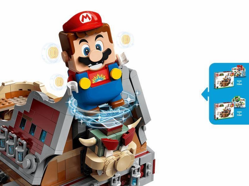 LEGO SUPER MARIO 71391 Bowsers Airship Expansion Set