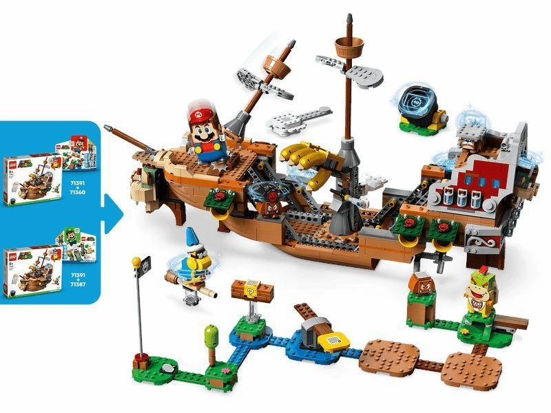 LEGO SUPER MARIO 71391 Bowsers Airship Expansion Set