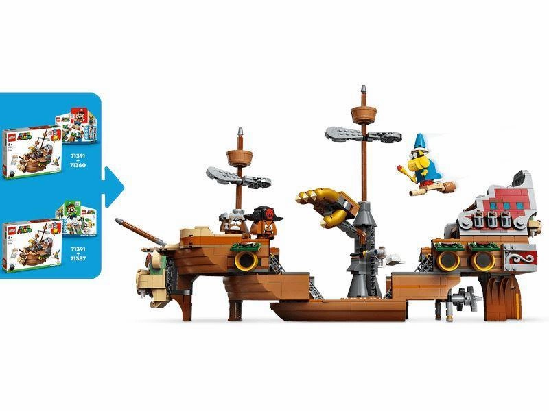 LEGO SUPER MARIO 71391 Bowsers Airship Expansion Set