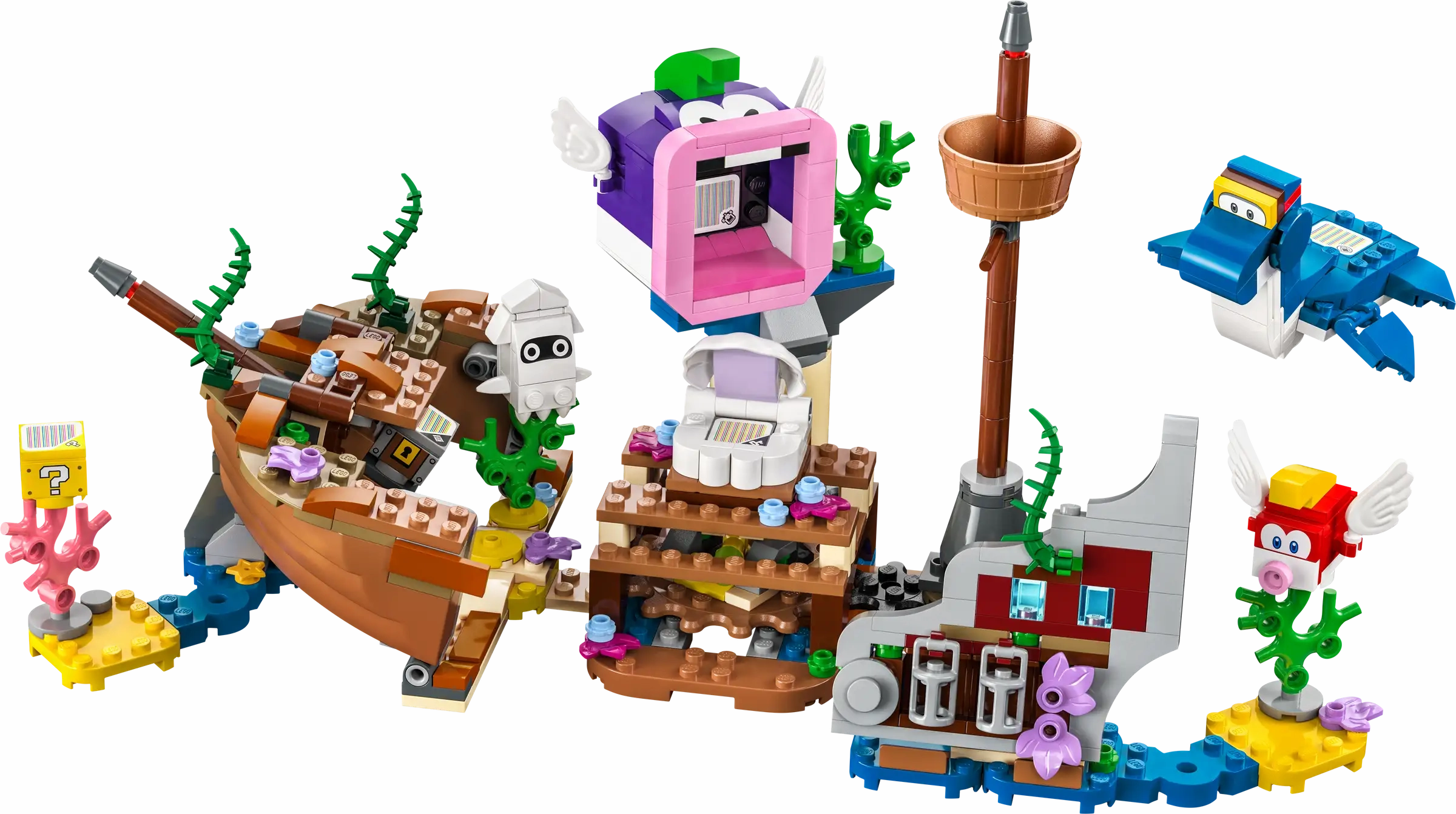 LEGO SUPER MARIO 71432 Dorrie's Sunken Shipwreck Adventure Expansion Set