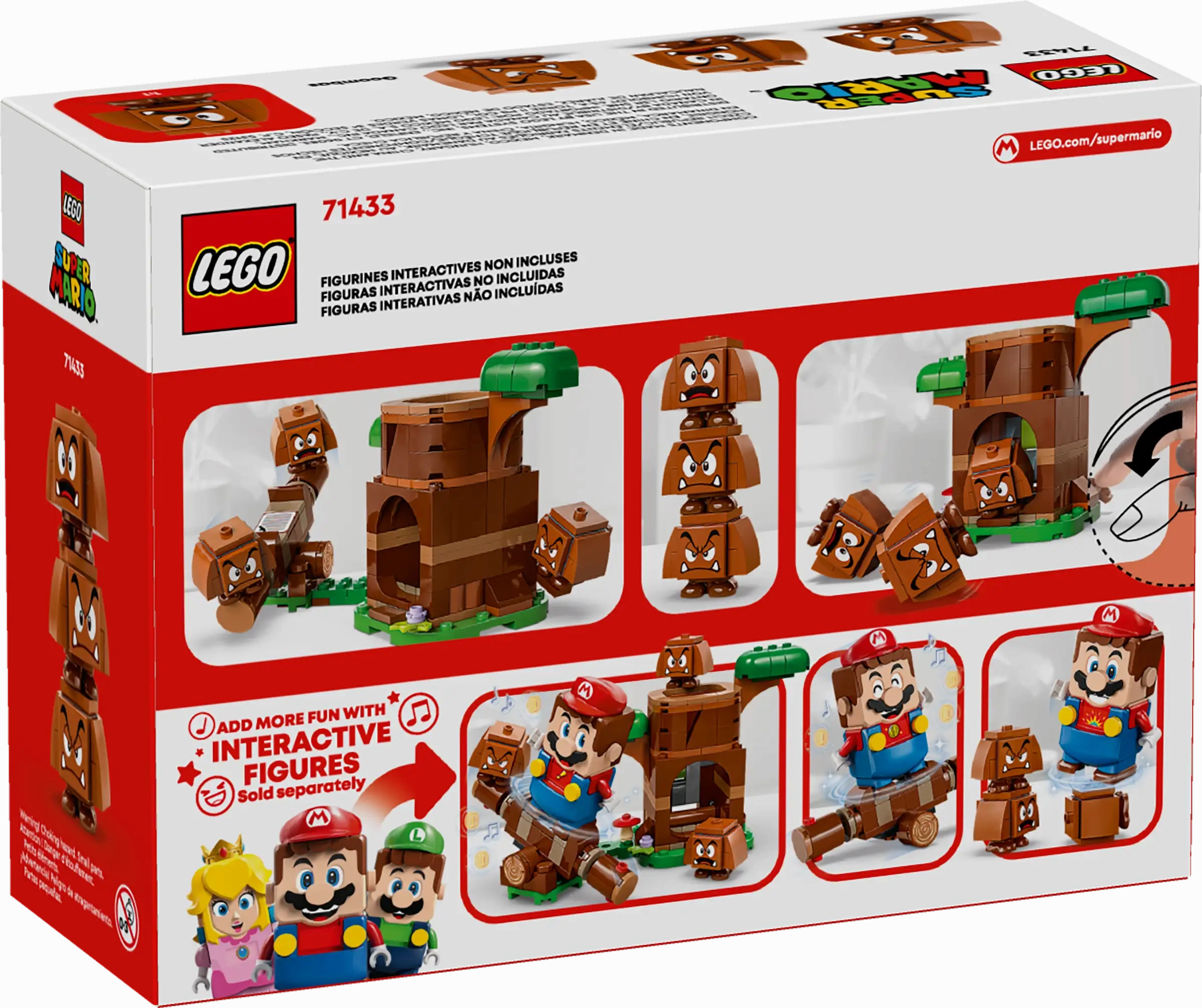 LEGO Super Mario 71433 Goombas' Playground