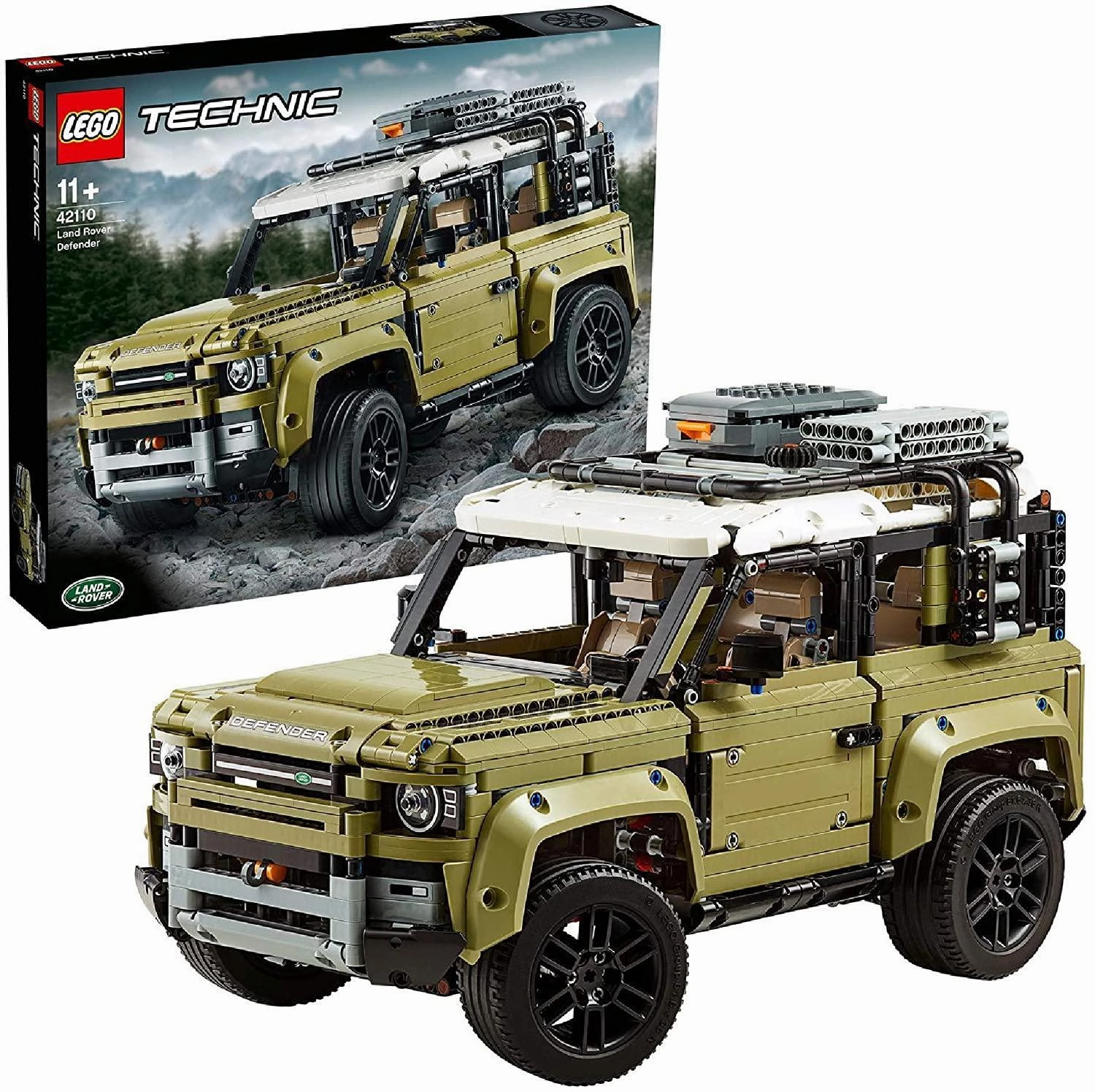 LEGO TECHNIC 42110 Land Rover Defender Off Roader 4x4 Car Toy