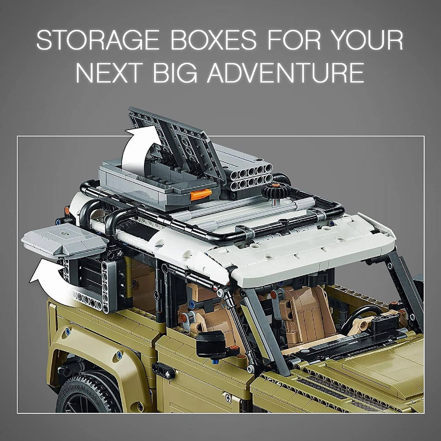 LEGO TECHNIC 42110 Land Rover Defender Off Roader 4x4 Car Toy