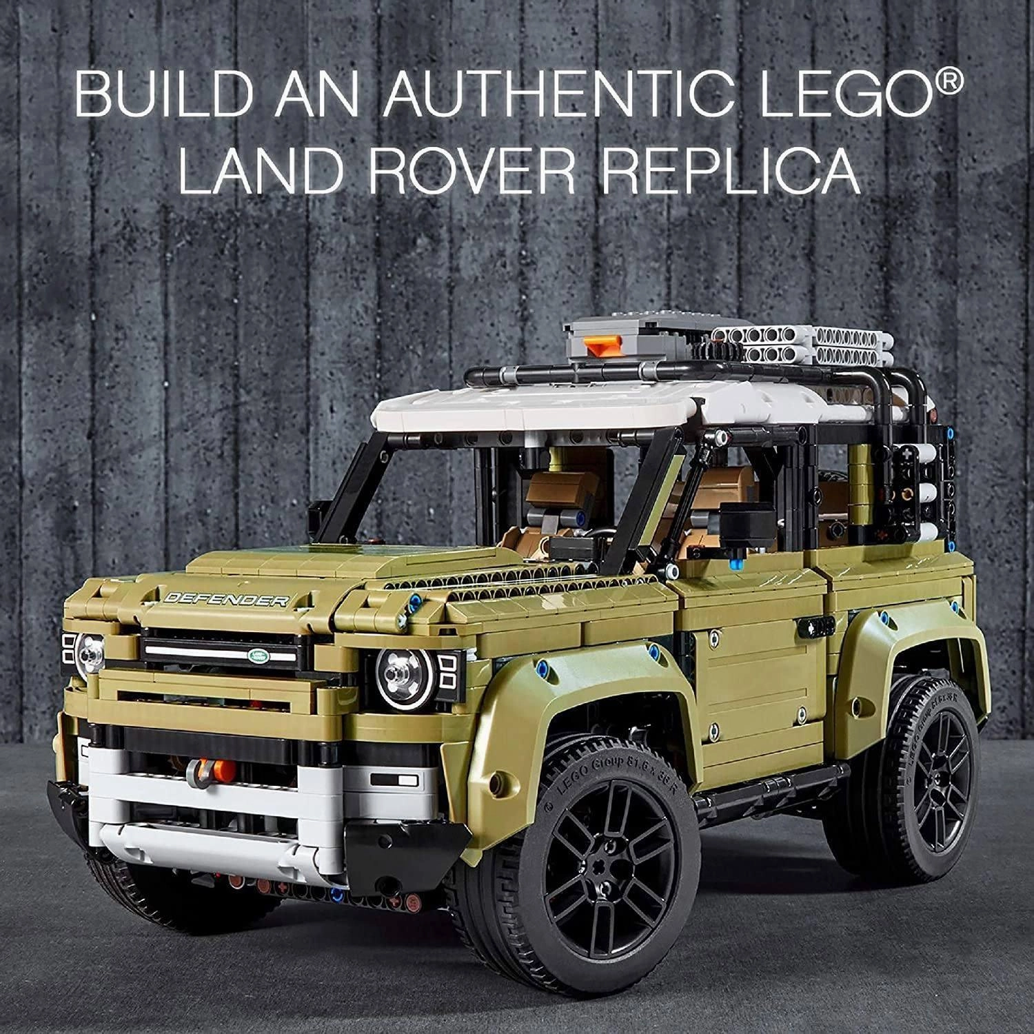 LEGO TECHNIC 42110 Land Rover Defender Off Roader 4x4 Car Toy