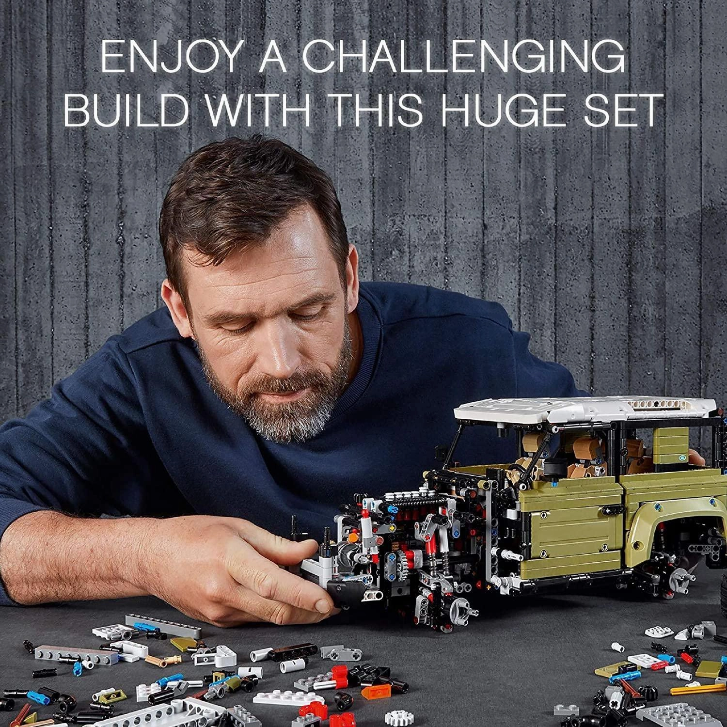 LEGO TECHNIC 42110 Land Rover Defender Off Roader 4x4 Car Toy