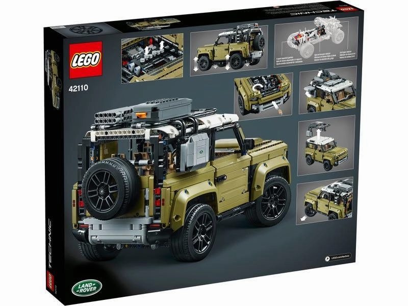 LEGO TECHNIC 42110 Land Rover Defender Off Roader 4x4 Car Toy