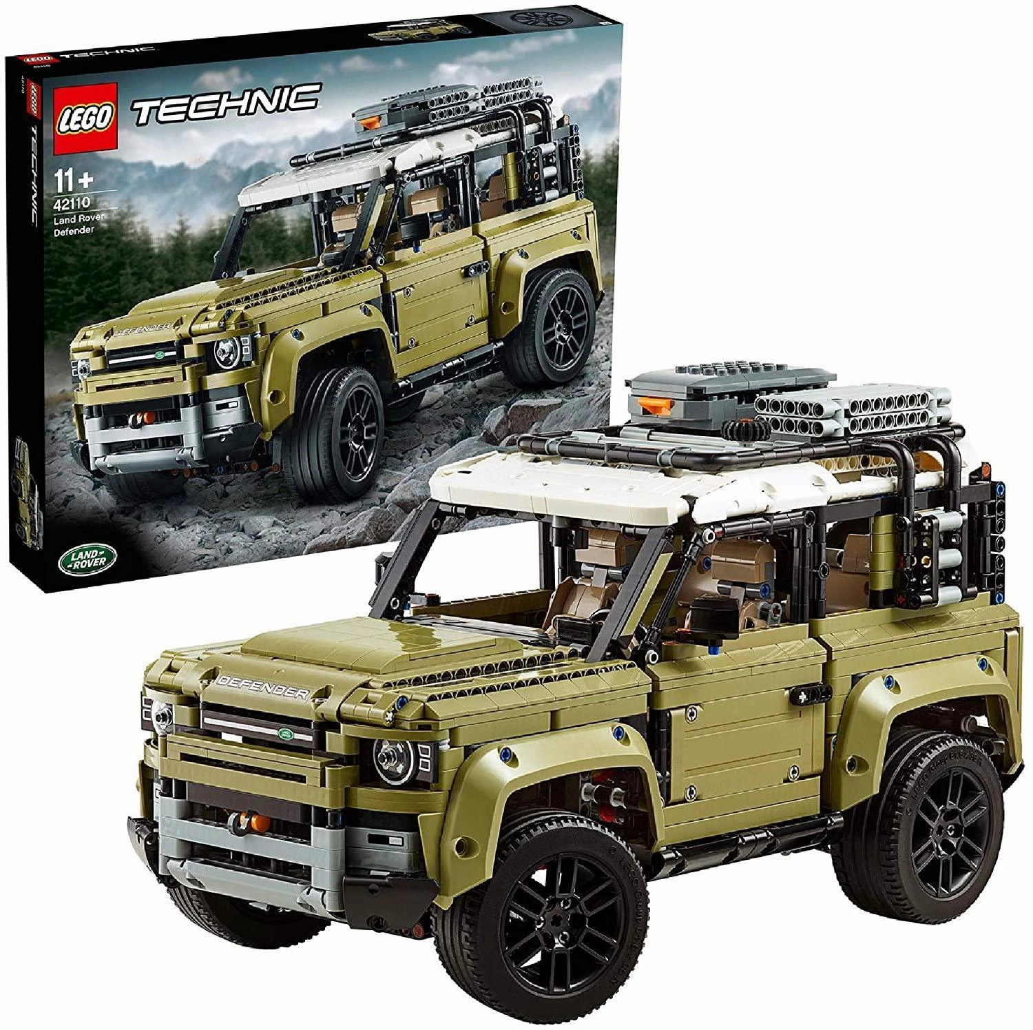 LEGO TECHNIC 42110 Land Rover Defender Off Roader 4x4 Car Toy