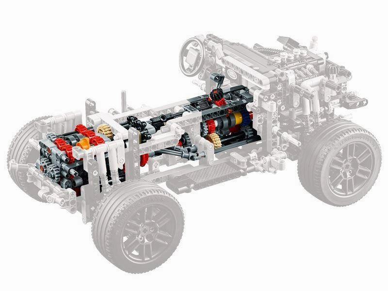 LEGO TECHNIC 42110 Land Rover Defender Off Roader 4x4 Car Toy