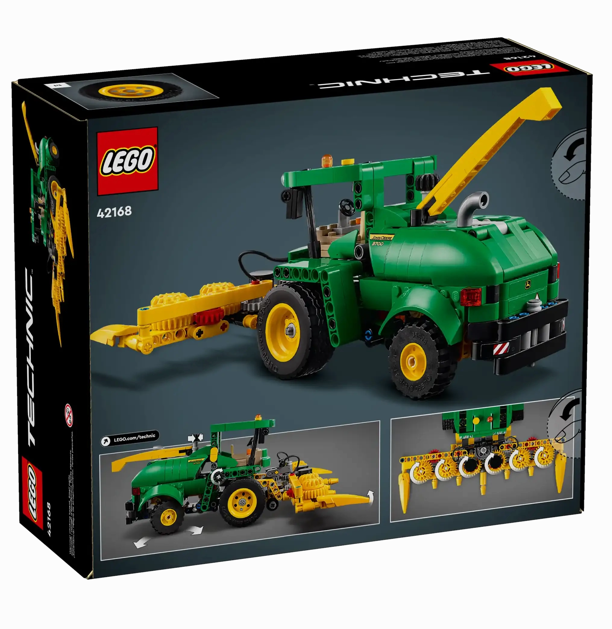 LEGO TECHNIC 42168 John Deere 9700 Forage Harvester