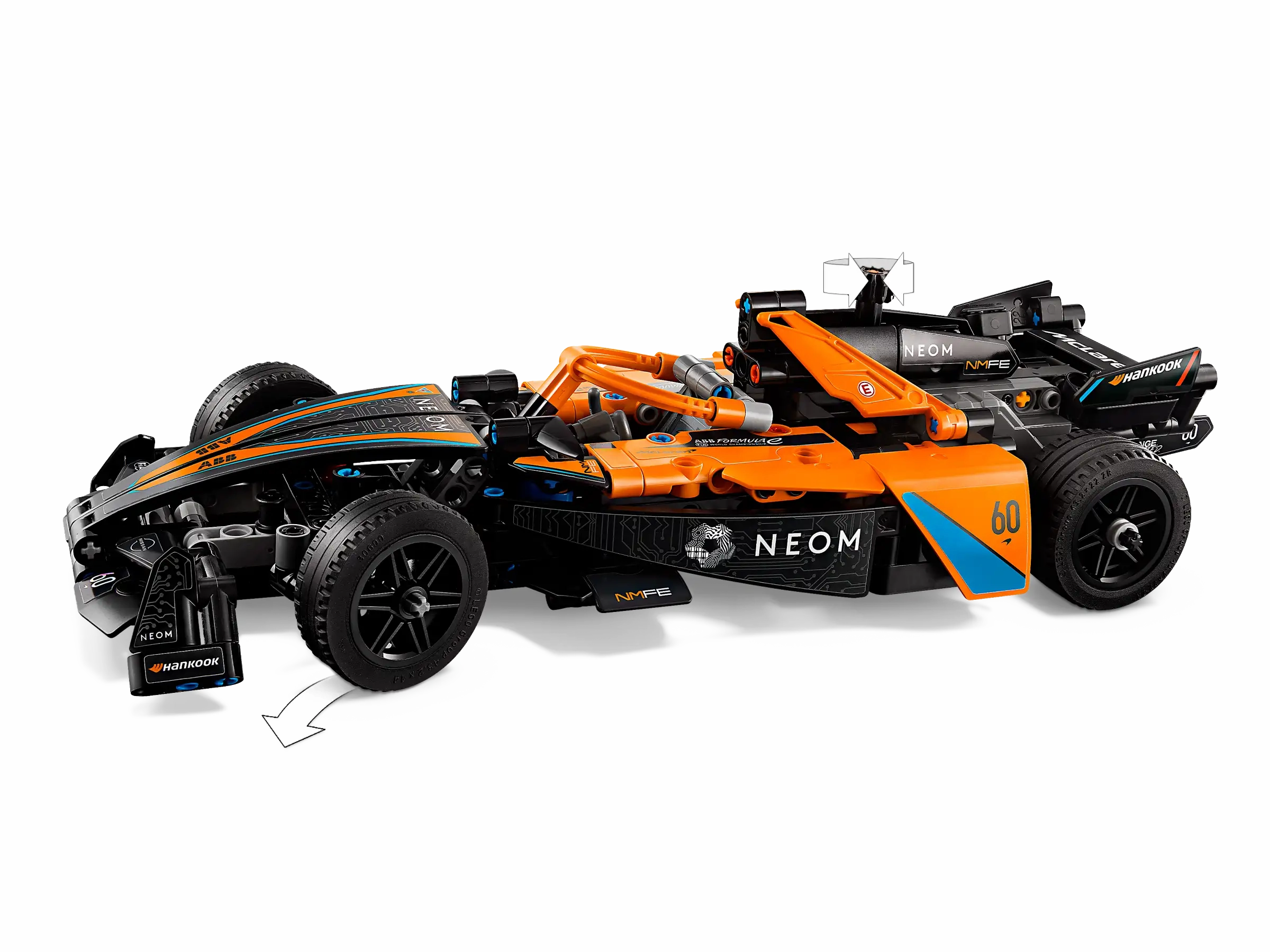 LEGO TECHNIC 42169 NEOM McLaren Formula E Race Car