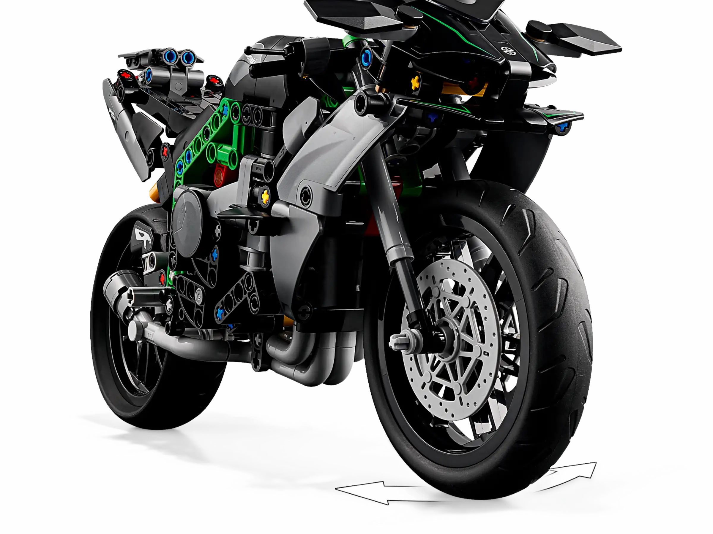 LEGO TECHNIC 42170 Kawasaki Ninja H2R Motorcycle