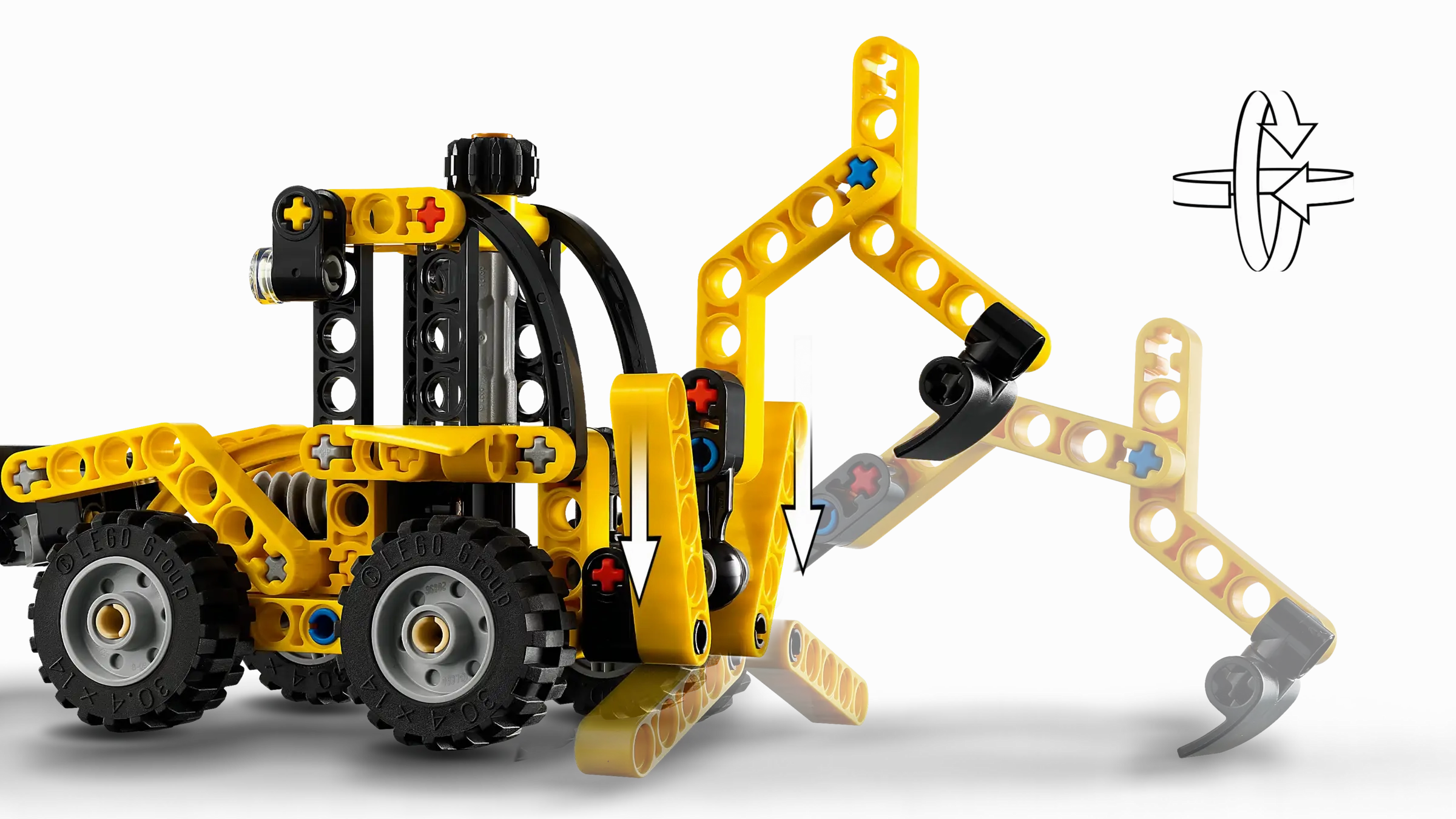LEGO TECHNIC 42197 Backhoe Loader