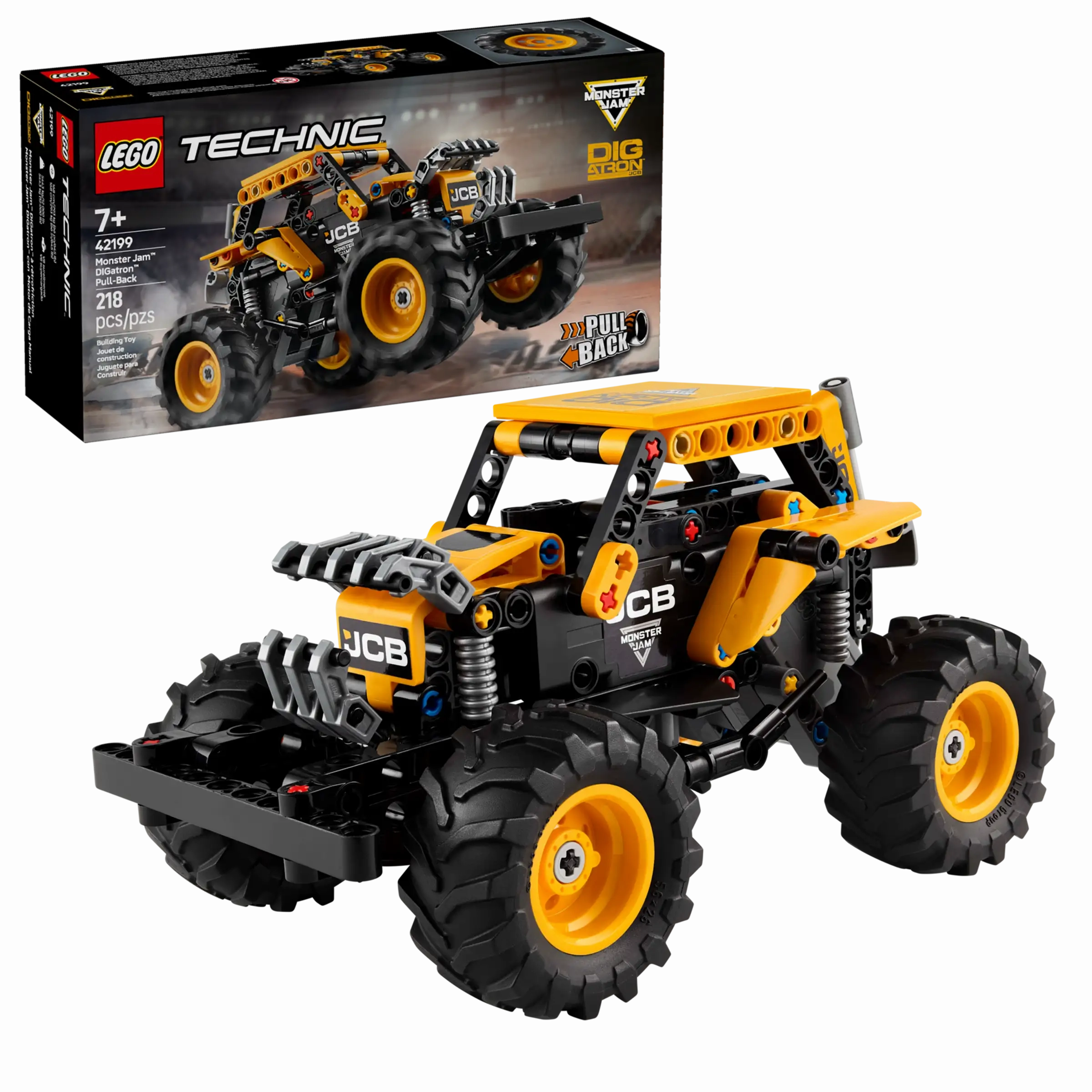 LEGO TECHNIC 42199 Monster Jam DIGatron Pull-Back