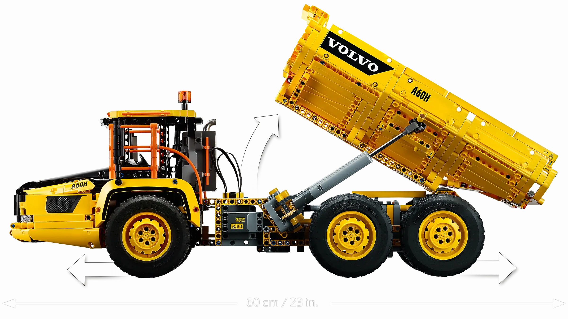 LEGO TECHNIC 6x6 Volvo Articulated Haulier 42114