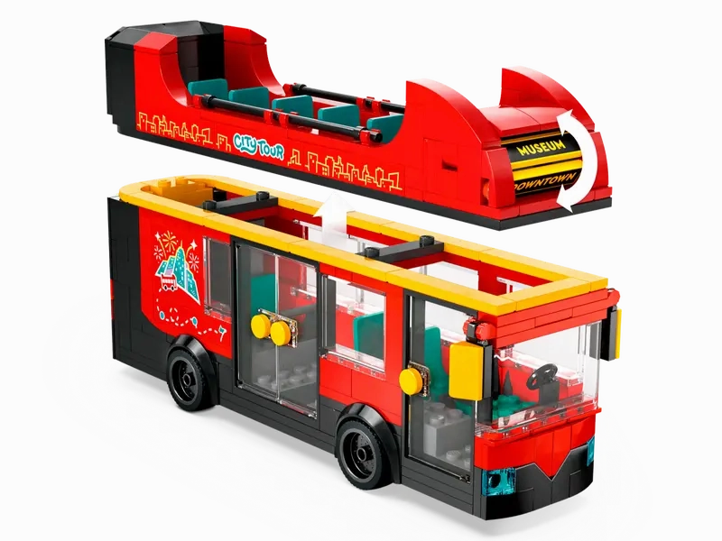 Lego Toys Double-Decker Sightseeing Bus 60407