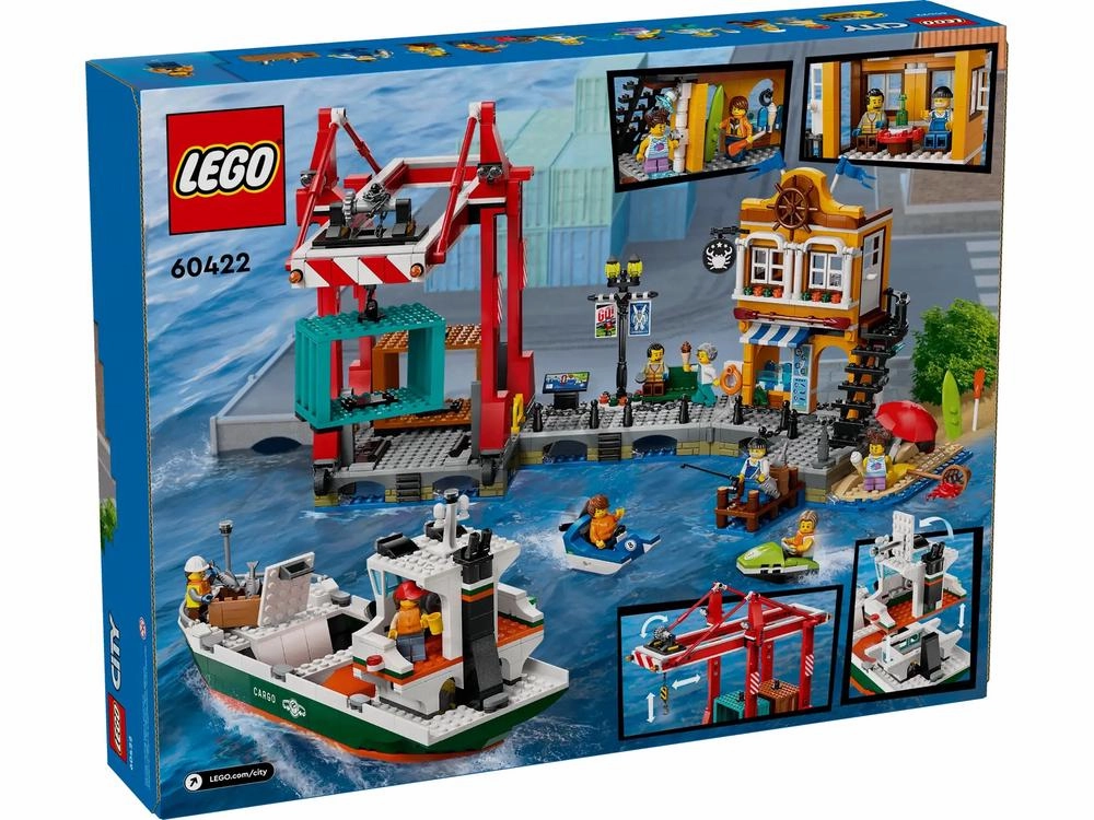 Lego Toys Lego 60422 Harbour & Cargo Ship