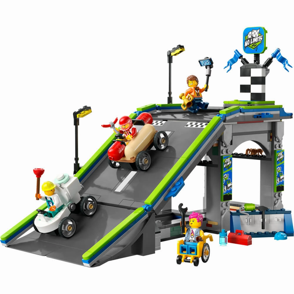 Lego Toys LEGO City No Limits: Race Car Ramp Track Building Kit 60460