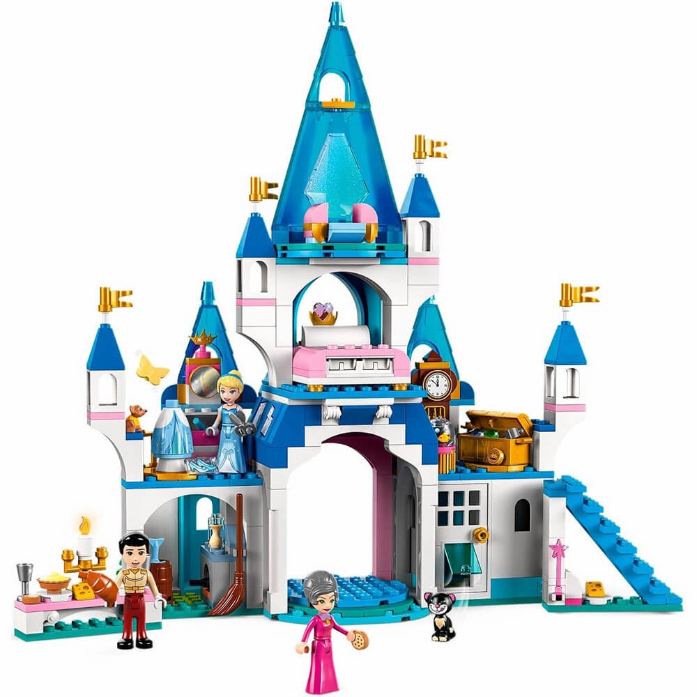 Lego Toys LEGO Disney Cinderella and Prince Charmings Castle 43206 Building Kit (365 Pcs)