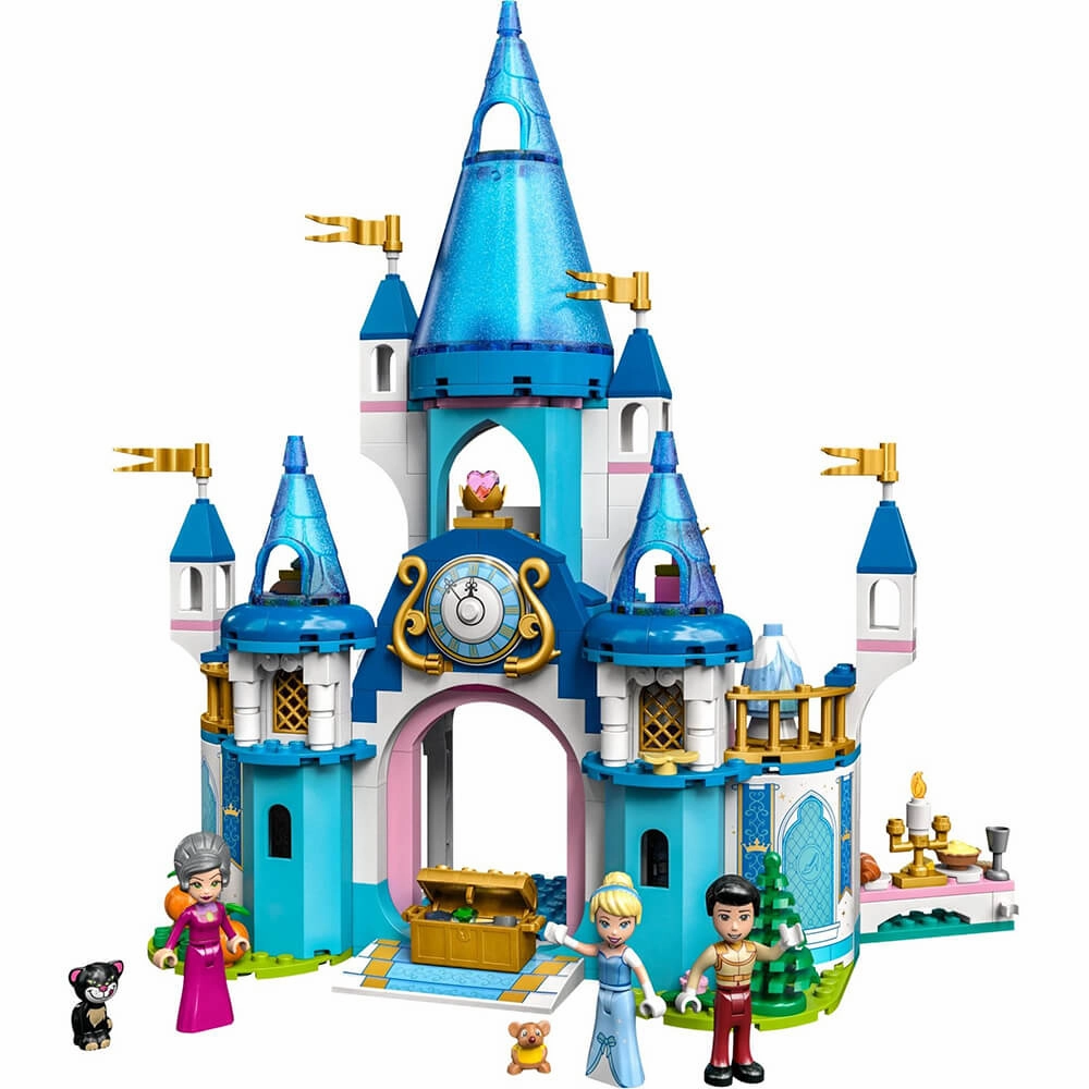 Lego Toys LEGO Disney Cinderella and Prince Charmings Castle 43206 Building Kit (365 Pcs)