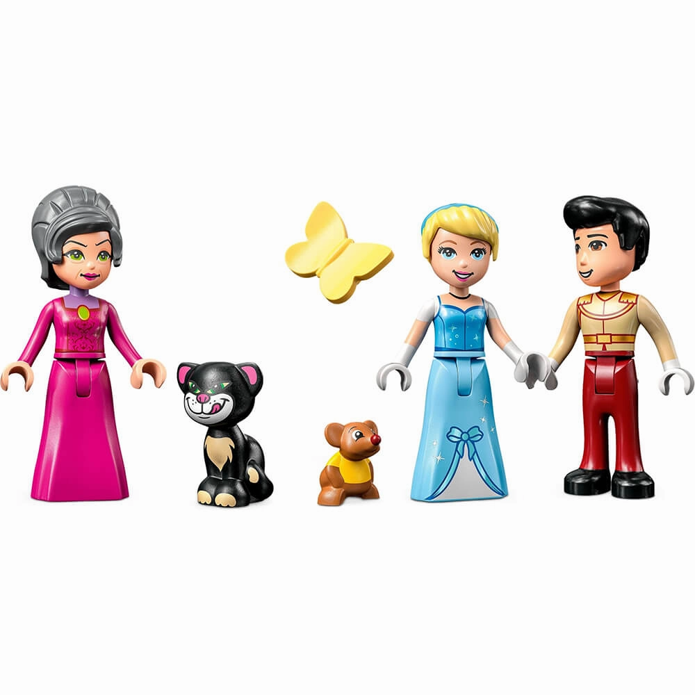 Lego Toys LEGO Disney Cinderella and Prince Charmings Castle 43206 Building Kit (365 Pcs)