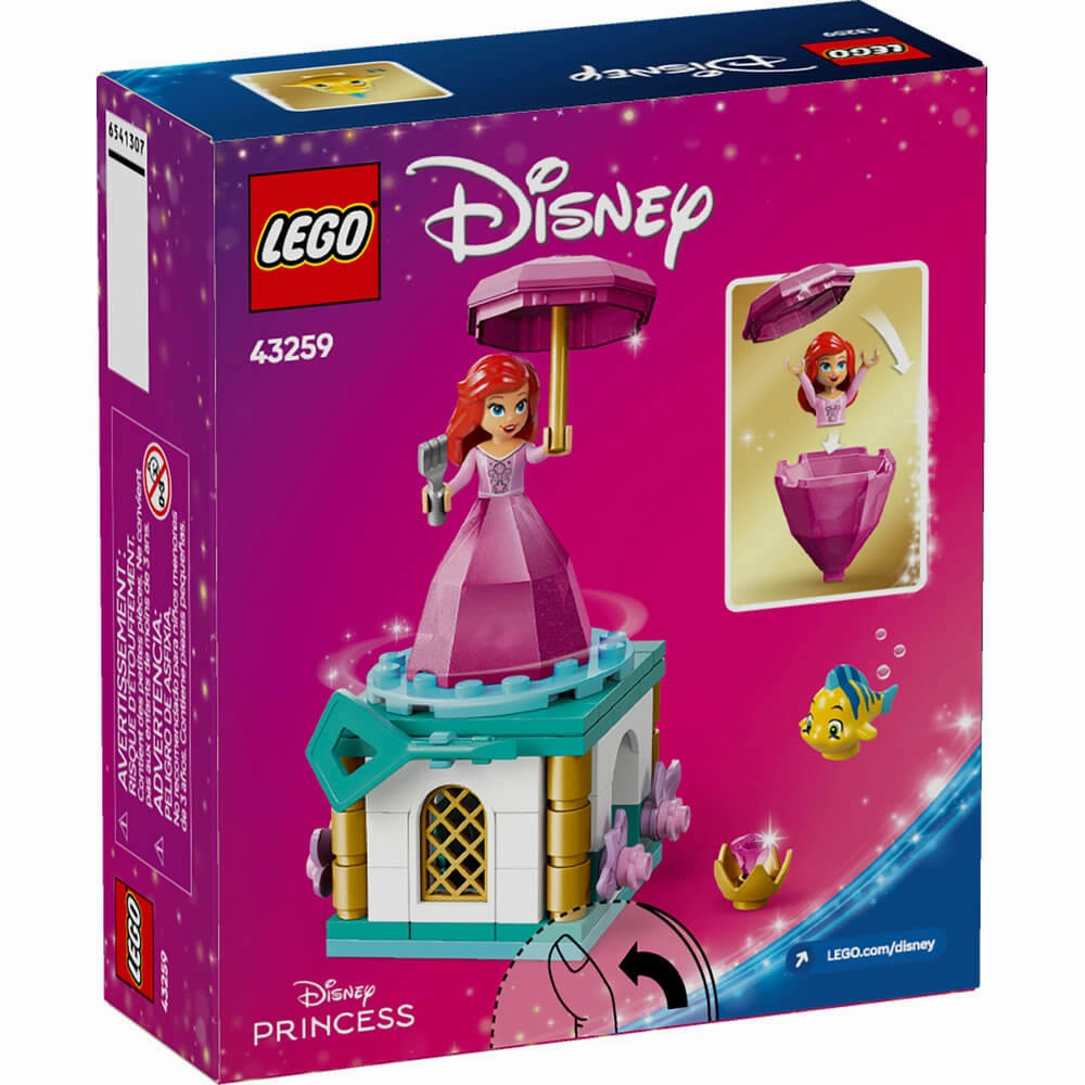 Lego Toys LEGO Disney Princess Twirling Ariel Building Kit 43259
