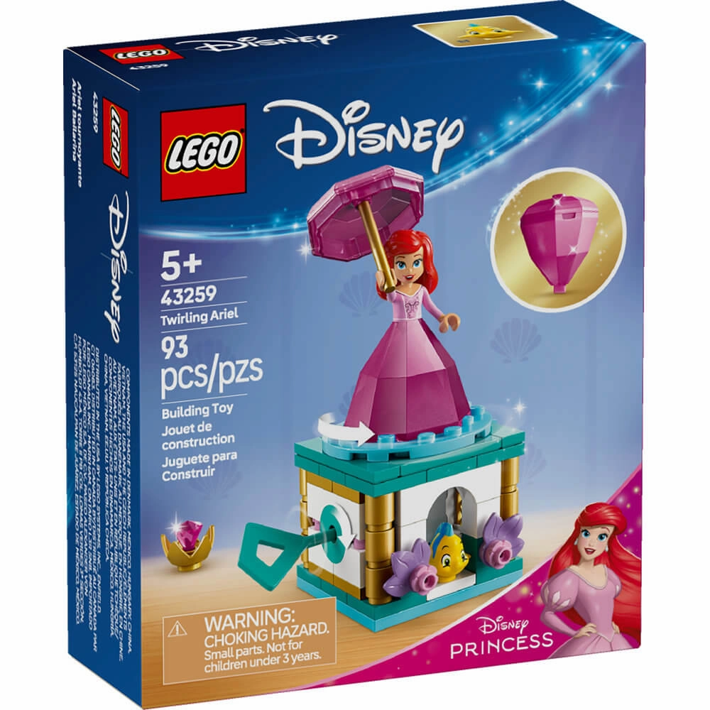 Lego Toys LEGO Disney Princess Twirling Ariel Building Kit 43259